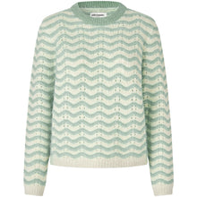 Indlæs billede til gallerivisning LOLLYS LAUNDRY Lano Jumper Knit LS Dusty Green
