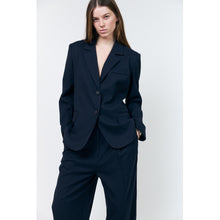 Indlæs billede til gallerivisning LOLLYS LAUNDRY Ryan Blazer Ls Dark Navy
