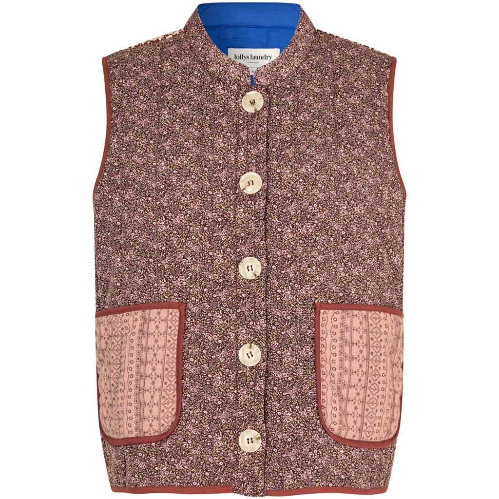 LOLLYS LAUNDRY Cairo Vest Flower Print