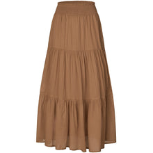 Indlæs billede til gallerivisning LOLLYS LAUNDRY Diamond Maxi Skirt Camel
