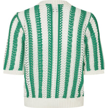 Indlæs billede til gallerivisning LOLLYS LAUNDRY Siva Knit Cardigan SS Green
