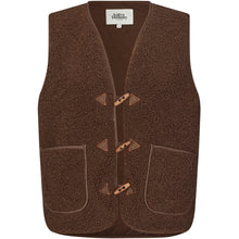 Indlæs billede til gallerivisning LOLLYS LAUNDRY Hugo Vest Dark Mocca
