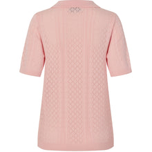 Indlæs billede til gallerivisning LOLLYS LAUNDRY Alaia Polo Knit S/S Light Pink
