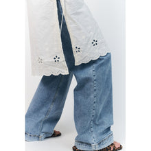 Indlæs billede til gallerivisning LOLLYS LAUNDRY Bello Top Long Sl White
