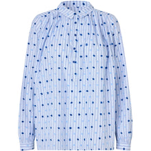 Indlæs billede til gallerivisning LOLLYS LAUNDRY Lari Shirt Ls Dark Blue
