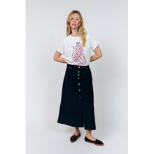 Indlæs billede til gallerivisning LOLLYS LAUNDRY Una Maxi Skirt Dark Blue
