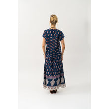 Indlæs billede til gallerivisning LOLLYS LAUNDRY Rio Maxi Skirt Dark Blue
