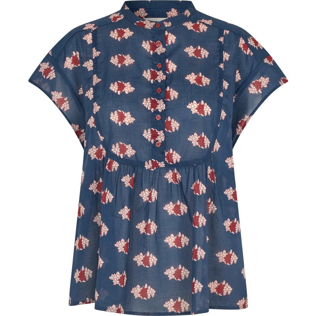 LOLLYS LAUNDRY Molly Top Dark Blue