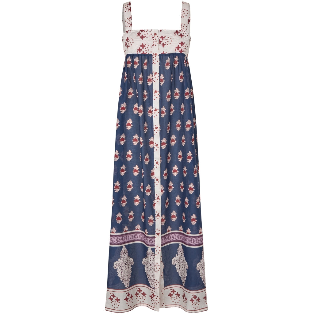 LOLLYS LAUNDRY Kia Maxi Dress SL Dark Blue