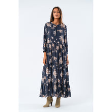 Indlæs billede til gallerivisning LOLLYS LAUNDRY Neel Maxi Dress Dark Blue
