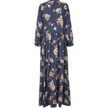 Indlæs billede til gallerivisning LOLLYS LAUNDRY Neel Maxi Dress Dark Blue
