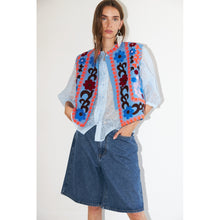 Indlæs billede til gallerivisning LOLLYS LAUNDRY Bin Vest Sl Blue
