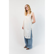 Indlæs billede til gallerivisning LOLLYS LAUNDRY Bello Top Long Sl White
