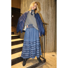 Indlæs billede til gallerivisning LOLLYS LAUNDRY Amond Maxi Skirt Blue
