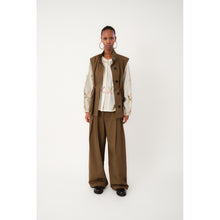 Indlæs billede til gallerivisning LOLLYS LAUNDRY Amill Vest Sl Dusty Green
