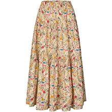 Indlæs billede til gallerivisning LOLLYS LAUNDRY Sunset Maxi Skirt 74 Flower Print
