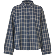 Indlæs billede til gallerivisning LOLLYS LAUNDRY Siv Shirt Ls Dark Blue

