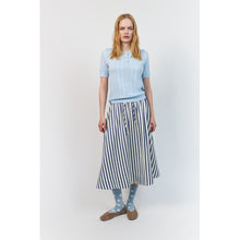 Indlæs billede til gallerivisning LOLLYS LAUNDRY Alaia Polo Knit S/S Light Blue
