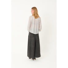 Indlæs billede til gallerivisning LOLLYS LAUNDRY Luna Maxi Skirt Washed Black
