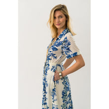 Indlæs billede til gallerivisning LOLLYS LAUNDRY Blake Maxi Dress LS Blue
