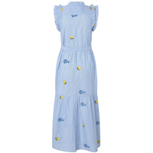Indlæs billede til gallerivisning LOLLYS LAUNDRY Harriet Maxi Dress SL Light Blue
