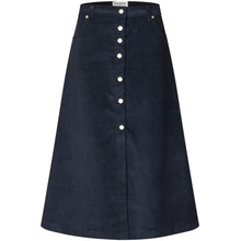Indlæs billede til gallerivisning LOLLYS LAUNDRY Una Maxi Skirt Dark Blue
