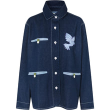 Indlæs billede til gallerivisning LOLLYS LAUNDRY Eddall Jacket Dark Blue

