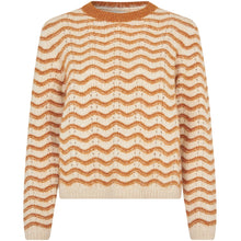Indlæs billede til gallerivisning LOLLYS LAUNDRY Lano Jumper Knit LS Camel
