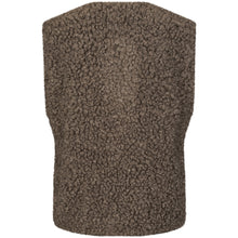 Indlæs billede til gallerivisning LOLLYS LAUNDRY Vadal Vest SL Dark Mocca
