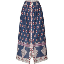 Indlæs billede til gallerivisning LOLLYS LAUNDRY Rio Maxi Skirt Dark Blue
