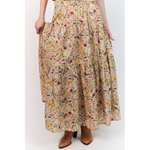 Indlæs billede til gallerivisning LOLLYS LAUNDRY Sunset Maxi Skirt 74 Flower Print
