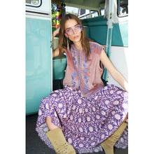 Indlæs billede til gallerivisning LOLLYS LAUNDRY Bin Vest Sl Dusty Rose
