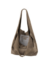 Indlæs billede til gallerivisning BECK SÖNDERGAARD Suede Dalliea Bag Adobe

