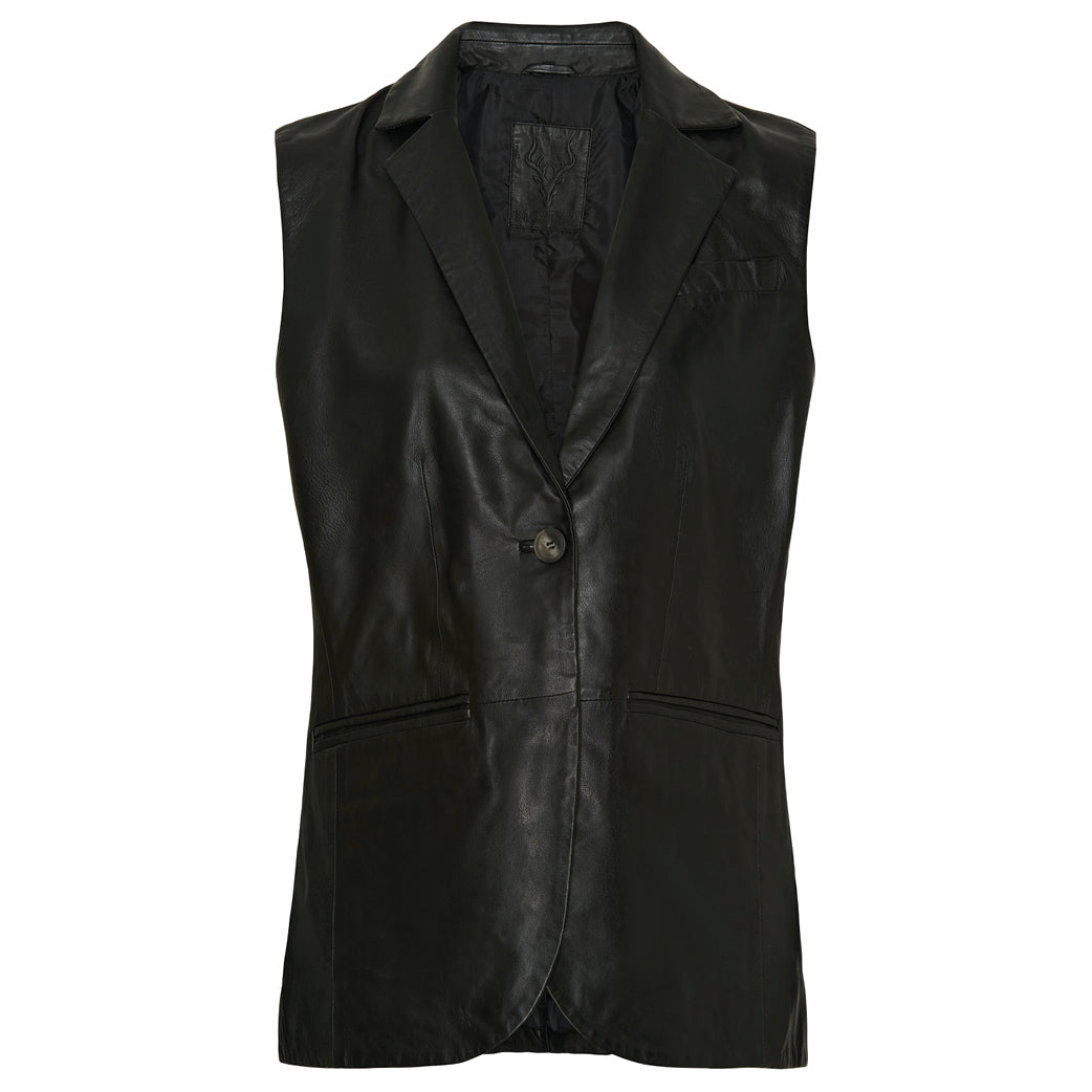 NOTYZ 11332 Blazer Vest Black