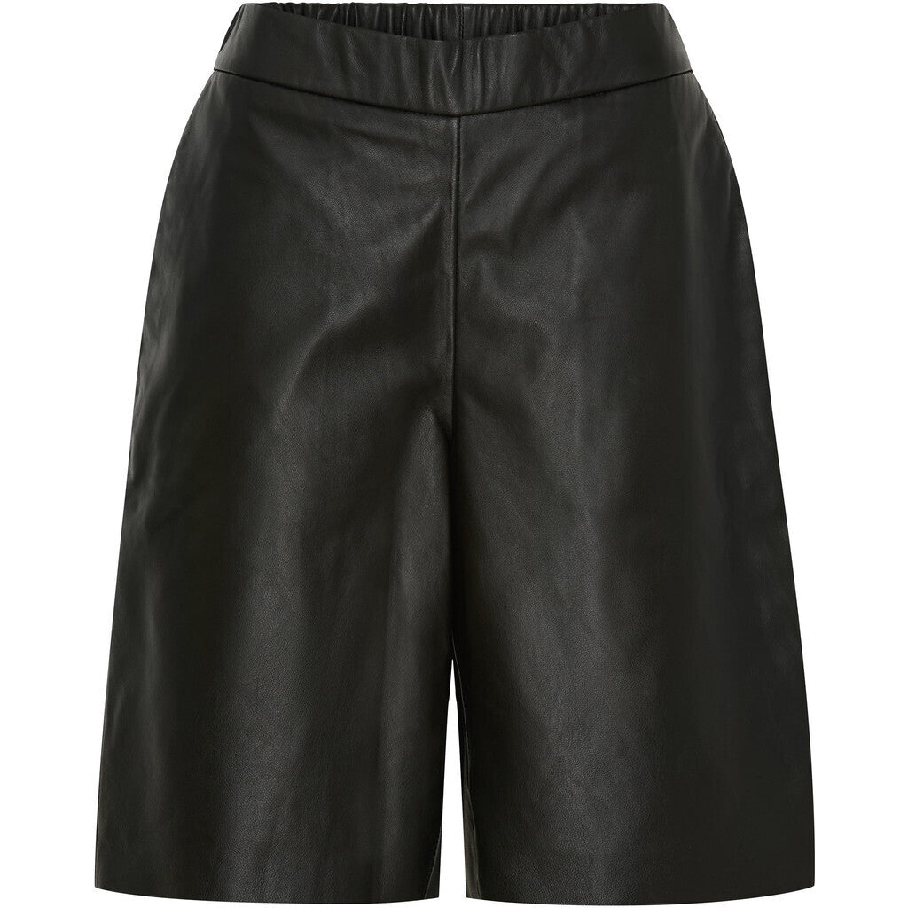 NOTYZ Leather Shorts Black 11391