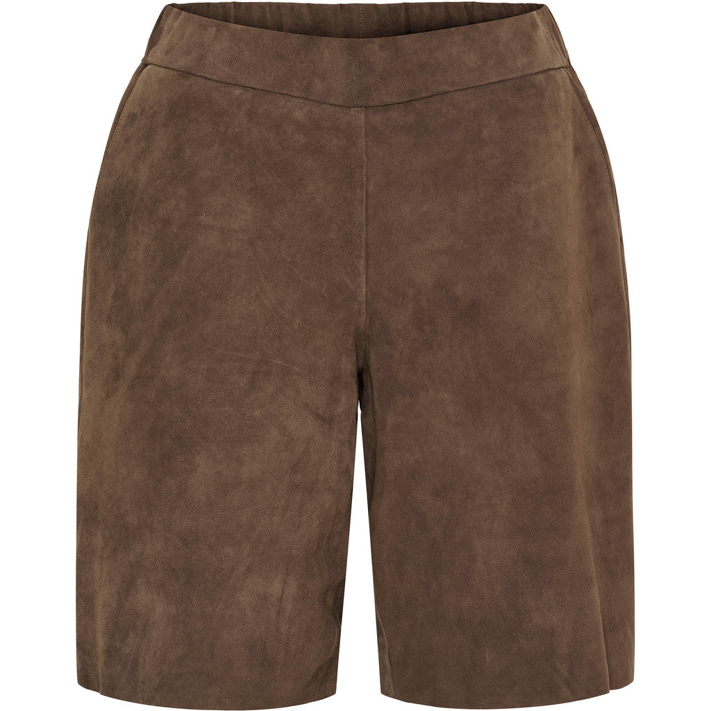 NOTYZ 11426 Suede Bermuda Coffee Brown