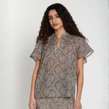 Indlæs billede til gallerivisning HEARTMADE Terina Blouse Rose Paisley Print

