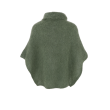 Indlæs billede til gallerivisning BLACK COLOUR Bcbjoerk Roll Neck Poncho Army
