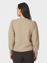Indlæs billede til gallerivisning NEO NOIR Nuna Knit Cardigan Warm Grey
