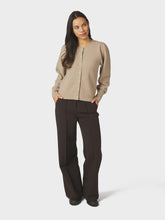 Indlæs billede til gallerivisning NEO NOIR Nuna Knit Cardigan Warm Grey
