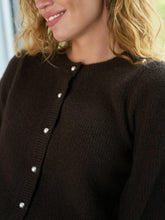 Indlæs billede til gallerivisning NEO NOIR Nuna Cardigan Knit Brown
