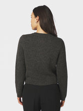 Indlæs billede til gallerivisning NEO NOIR Elbie Knit Cardigan Antracit
