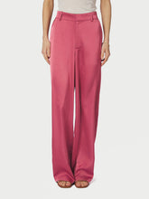 Indlæs billede til gallerivisning NEO NOIR Emmett Heavy Sateen Pants Cherry Pink
