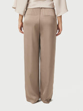 Indlæs billede til gallerivisning NEO NOIR Emmett Heavy Sateen Pant Dark Taupe
