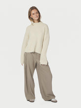 Indlæs billede til gallerivisning NEO NOIR Paulina Fluffy Knit Blouse Off White
