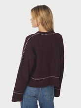 Indlæs billede til gallerivisning NEO NOIR Roeme Knit Stitch Blouse Wine
