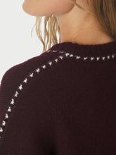 Indlæs billede til gallerivisning NEO NOIR Roeme Knit Stitch Blouse Wine
