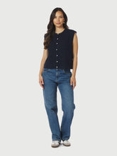 Indlæs billede til gallerivisning NEO NOIR Everest Knit Vest Navy
