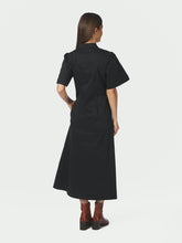 Indlæs billede til gallerivisning NEO NOIR Baia Poplin Dress Sort
