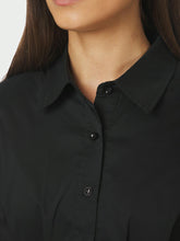 Indlæs billede til gallerivisning NEO NOIR Baia Poplin Dress Sort
